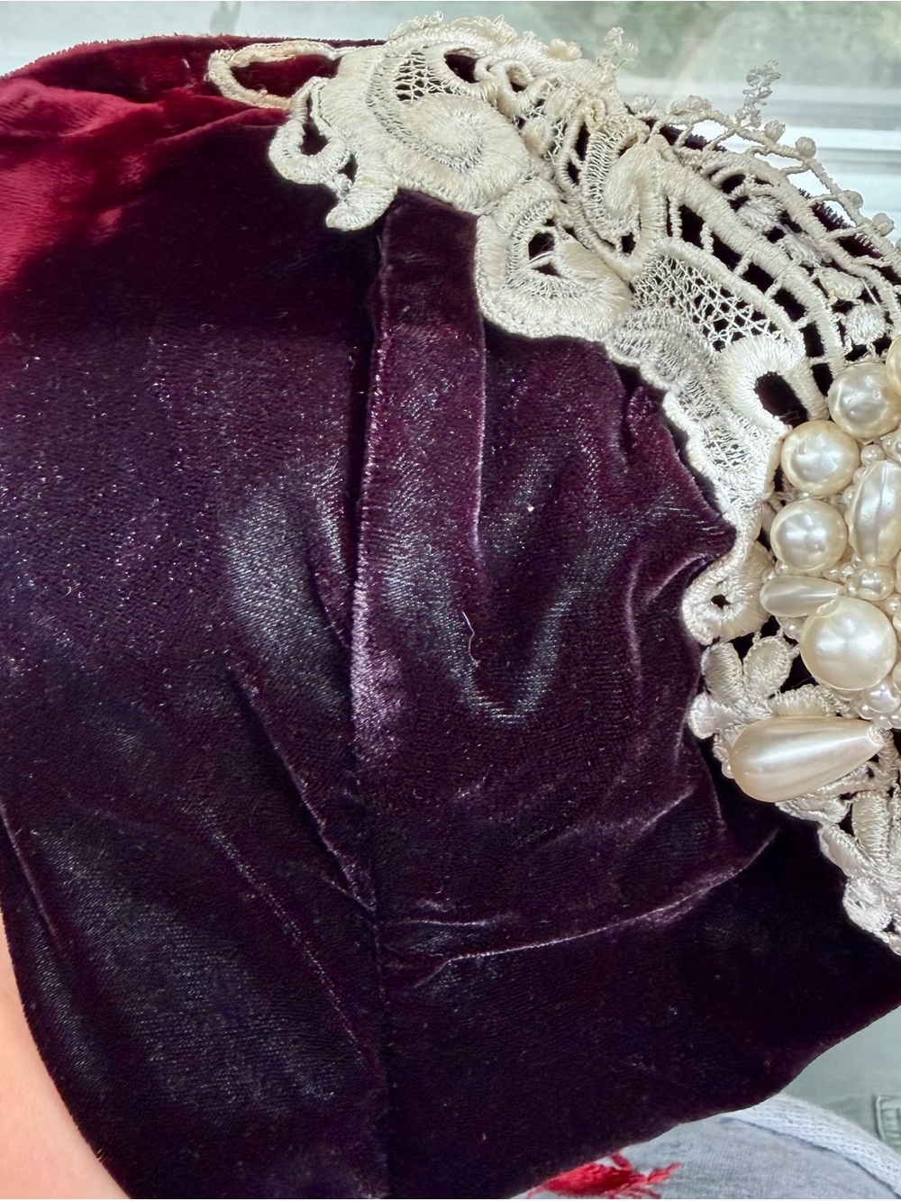 Stunning Gunne Sax by Jessica McClintock Vintage Choker Dress - Picture 13 of 13